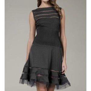 Tadashi Shoji Illusion 6l799M dress size small